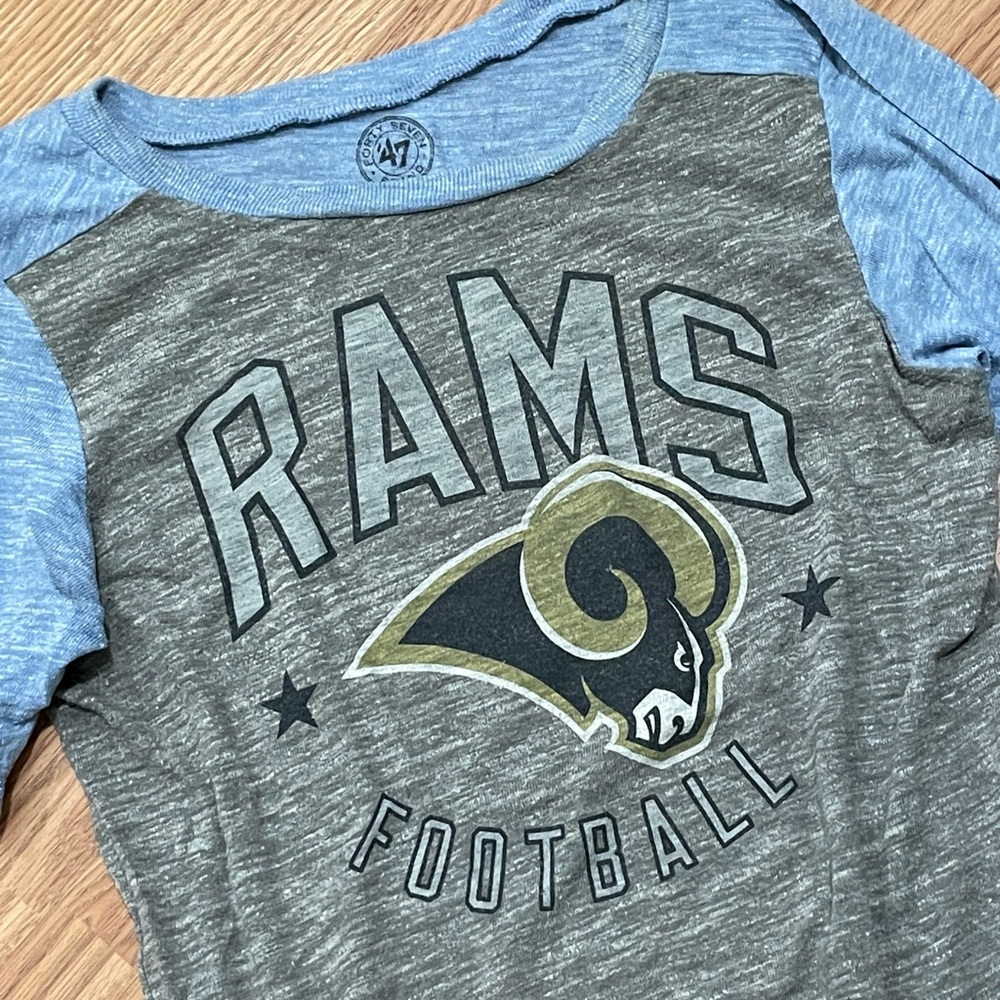 47 Brand Rams Football Tee - Picture 2 of 3